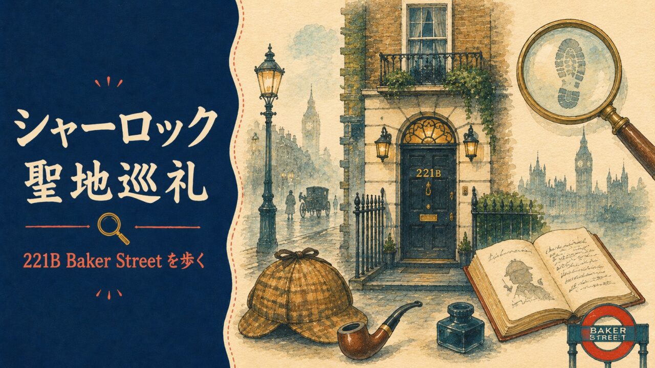 ロンドン シャーロック聖地巡礼ガイド アイキャッチ