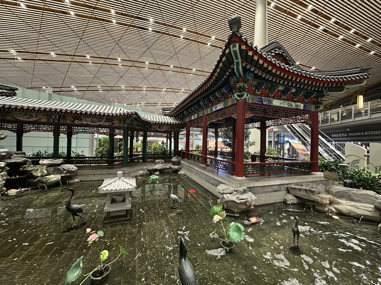 北京経由便のトランジット（北京首都国際空港）