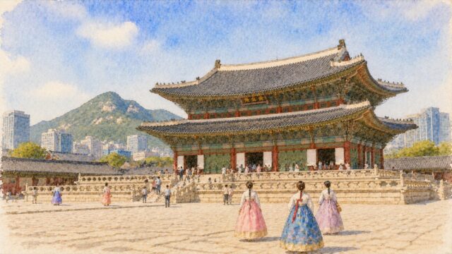 景福宮（キョンボックン）
