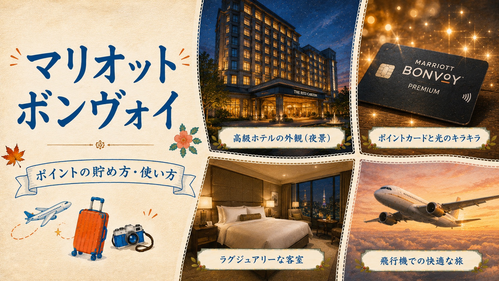 マリオットボンヴォイポイントの貯め方・使い方｜無料宿泊までの流れを