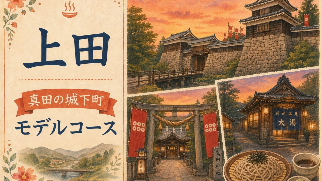 上田 真田の城下町モデルコース