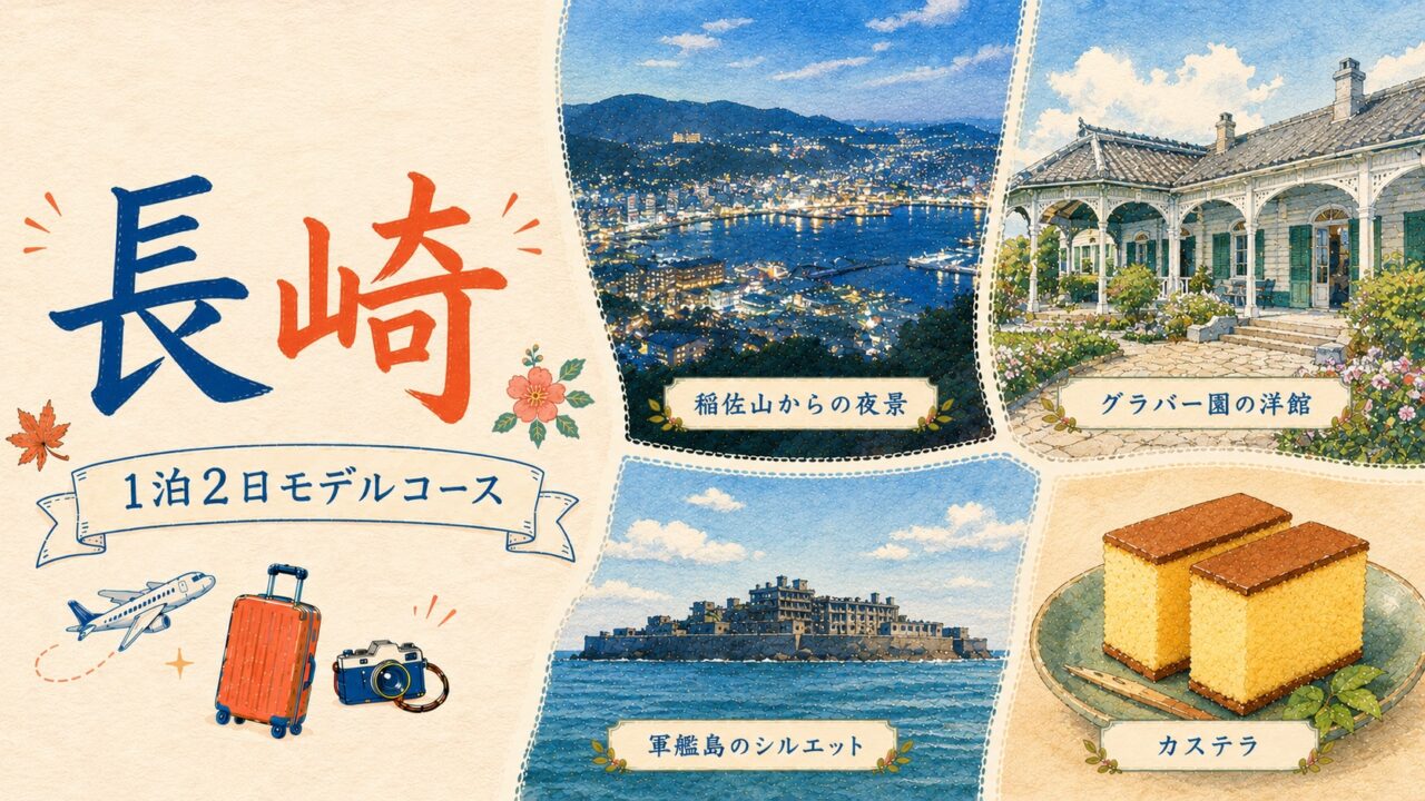 長崎 1泊2日モデルコース