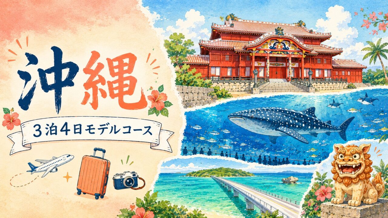 沖縄 3泊4日モデルコース