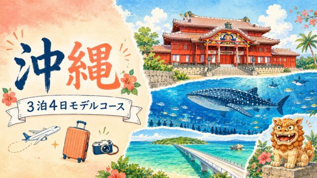 沖縄 3泊4日モデルコース