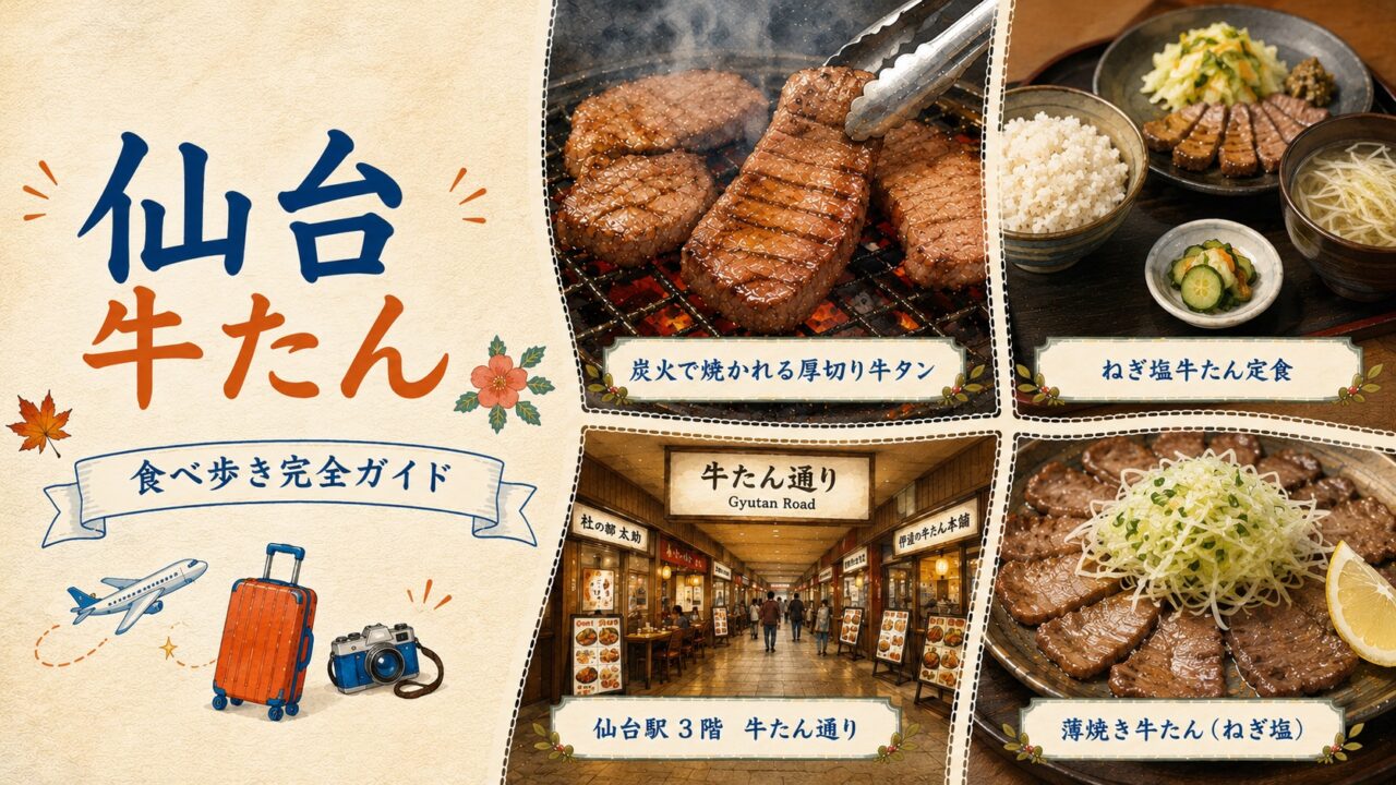 仙台牛たん 食べ歩き完全ガイド
