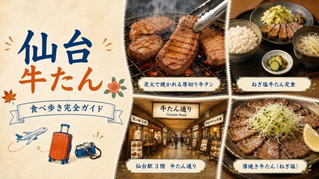 仙台牛たん 食べ歩き完全ガイド