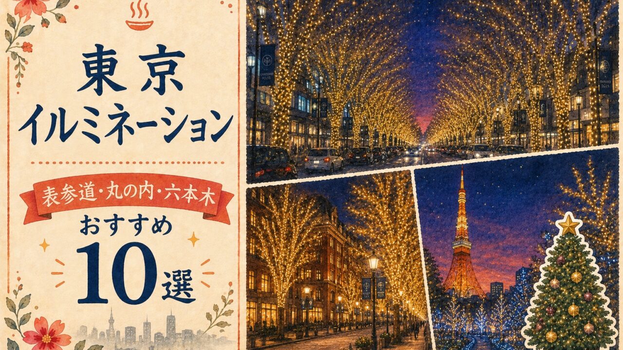 東京イルミネーション 表参道・丸の内・六本木おすすめ10選