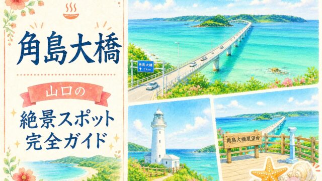 角島大橋 山口の絶景スポット完全ガイド