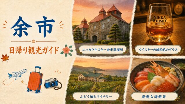 余市 日帰り観光ガイド