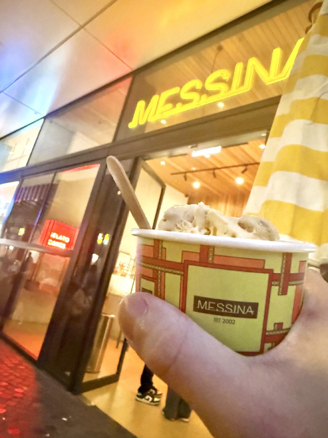 メッシーナのジェラート