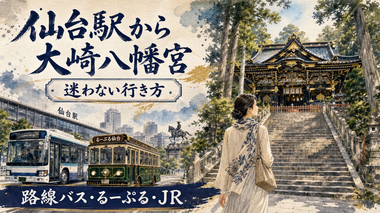 大崎八幡宮の記事アイキャッチ