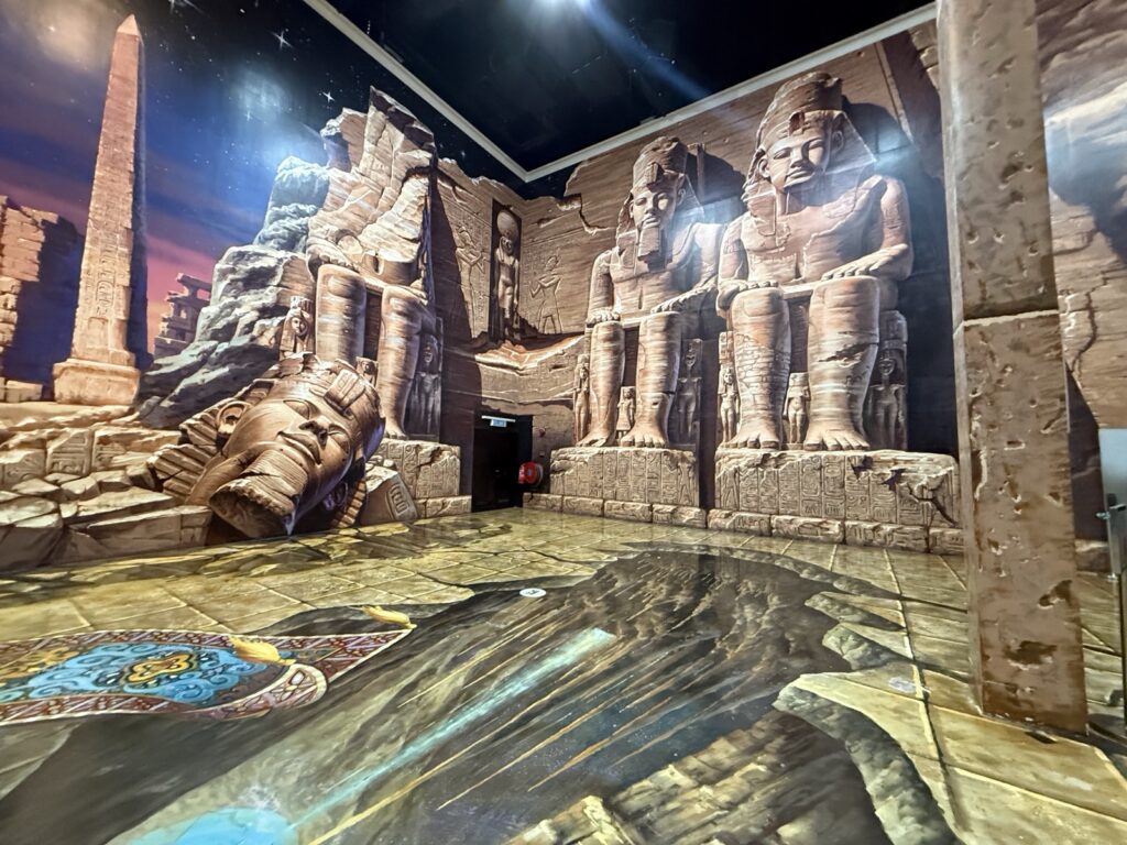 3D Art in Paradise Langkawiの人物が写っていない広いエジプトゾーン