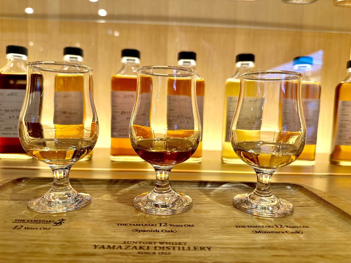山崎蒸溜所で飲み比べたウイスキー